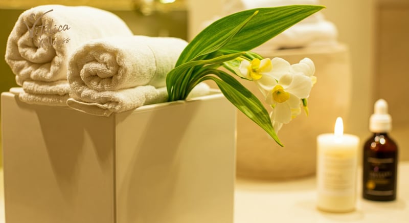 Modern day spa relaxation experience