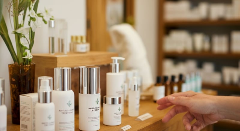 Image de produits de soins de la peau anti-âge