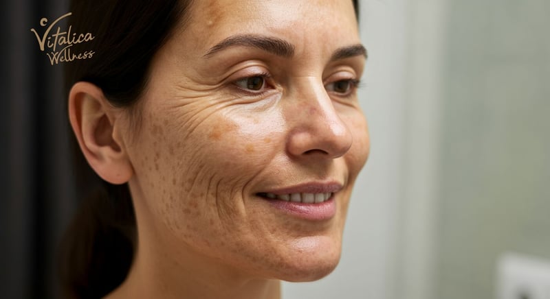 Erase age spots naturally with Vitalica's gentle removal methods