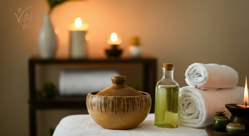 Holistic healing with aromatherapy and meditation for wellbeing