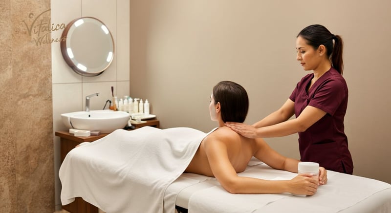 Massage therapy at Vitalica for tailored treatments and ultimate relief
