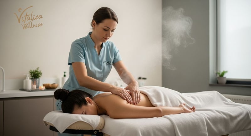 Massage therapy for holistic health with Vitalica