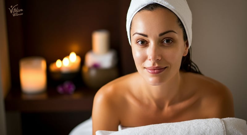 Radiant skin revealed through facial treatments