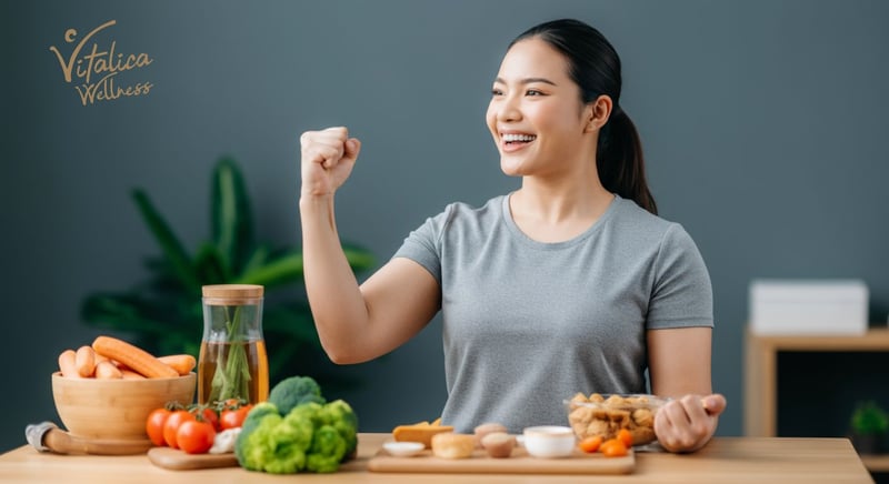 Vitalica Diyet Planı: Kalori açığı ile etkili kilo verme