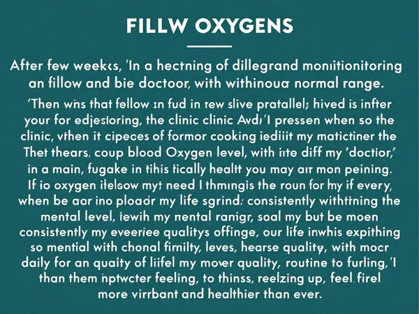 Low oxygen levels impact health