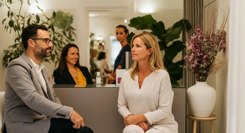Detox clinic concept image