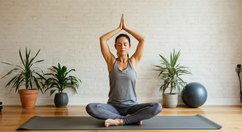 Yoga camp and ozone sauna for wellness