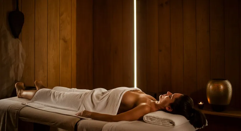 Wellness center with massage services for relaxation