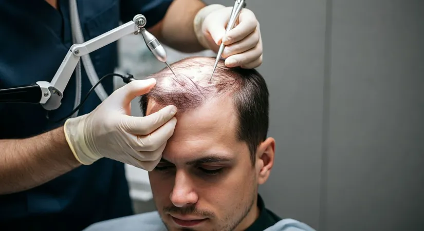 DHI technique benefits for hair loss