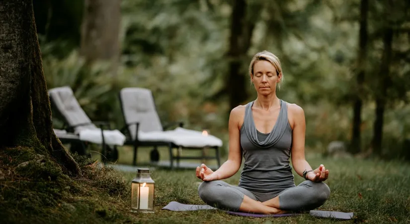 Wellness-Retreat concept image