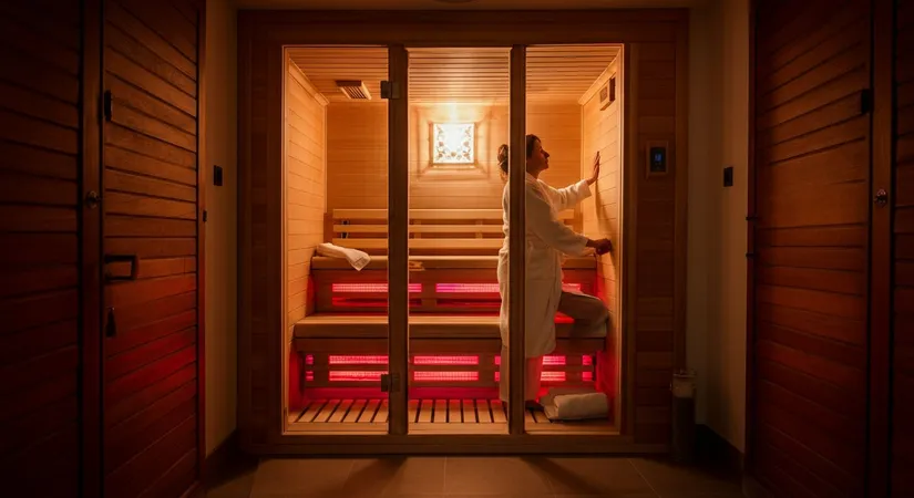 Infrarotsauna bei Vitalica Wellness