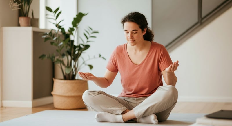 Balanced healthy lifestyle best practices image