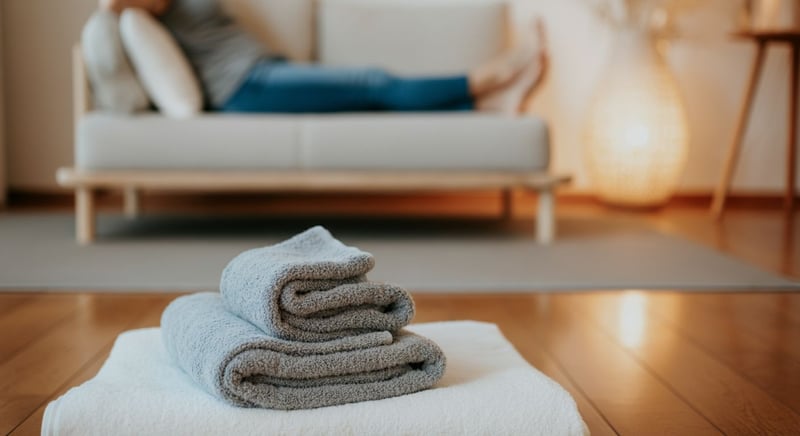 Deep breathing and relaxation techniques for calmness