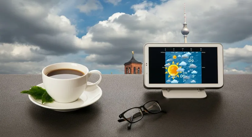 Aktuelles Wetter Berlin: Tagesvorhersage