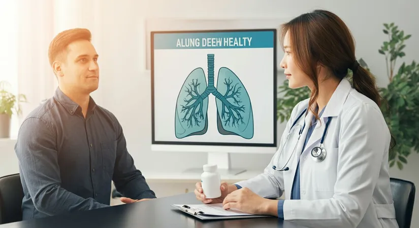 Lung cleansing methods illustration