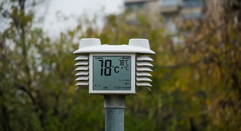 Current temperature in Varna