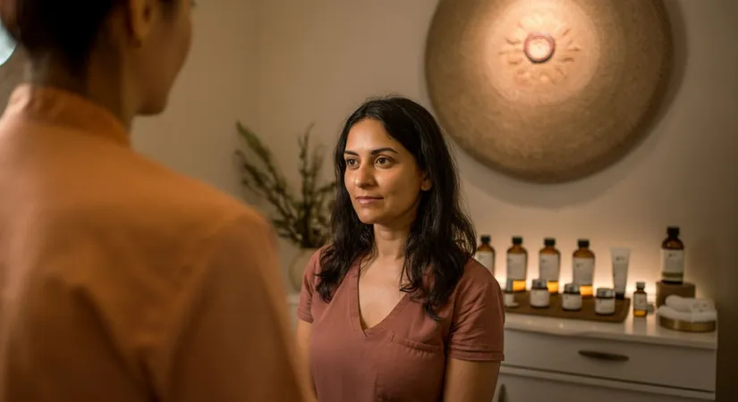 Ayurveda medicine concept