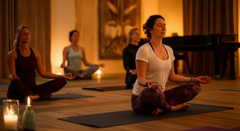 Yoga camp benefits for body and mind