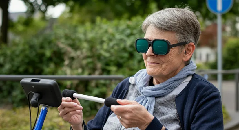 Inclusion role in visually impaired assistance