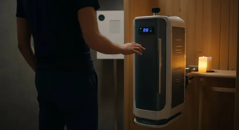 Ozon Sauna Funktionsweise