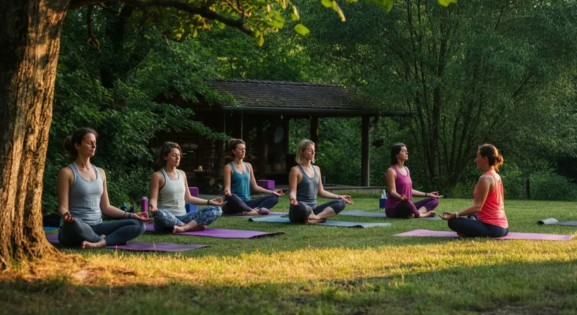 Yoga camp benefits and importance