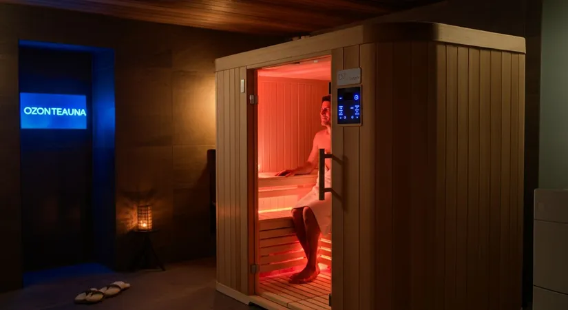 Ozon Sauna für Stressabbau und Hautpflege