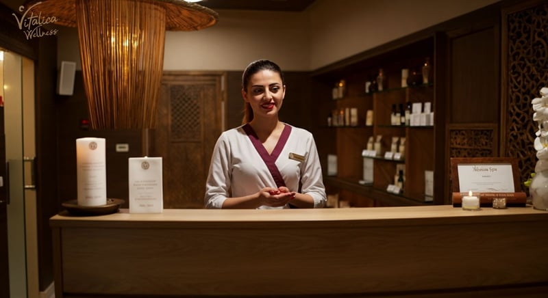 Spa masajı ve cilt bakımı etkisi