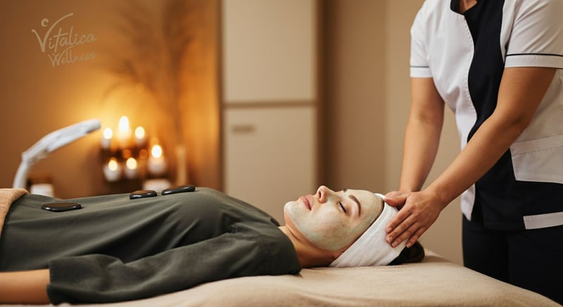 Vitalica massage techniques for deep relaxation