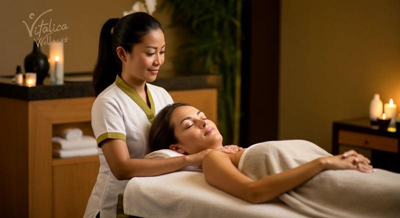 Relaxing day spa experience with rejuvenating treatments