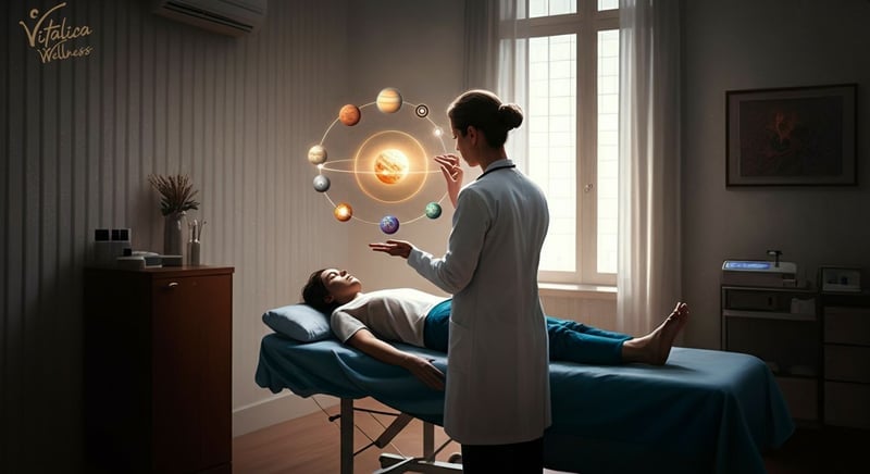 Planetary alignment's effect on holistic health