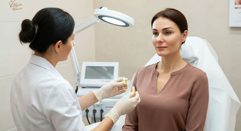 Anwendung von Anti-Aging Seren Schritt für Schritt